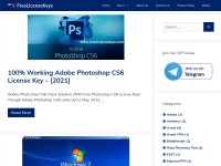 Desktop screenshot for freelicensekeys.com