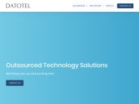 Desktop screenshot for datotel.com
