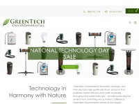 Desktop screenshot for greentechenv.com