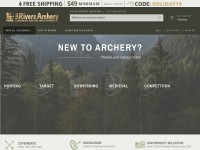 Desktop screenshot for 3riversarchery.com