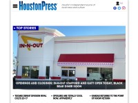 Desktop screenshot for houstonpress.com