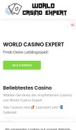 How de.worldcasinoexpert.com looks like on a mobile device such as an iPhone.