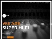 Desktop screenshot for superhifi.com