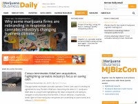 Desktop screenshot for mjbizdaily.com