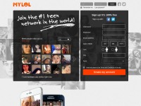 Desktop screenshot for mylol.com