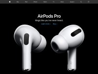 Desktop screenshot for apple.com