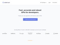 Desktop screenshot for abstractapi.com