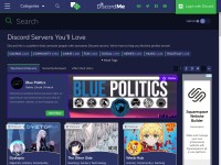 Desktop screenshot for discord.me