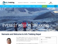 Desktop screenshot for infotrekkingnepal.com