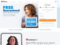 Desktop screenshot for turbotax.com