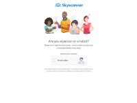 Desktop screenshot for skyscanner.se