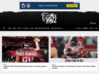 Desktop screenshot for atlantafalcons.com