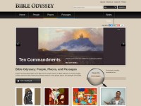 Desktop screenshot for bibleodyssey.org