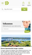 How deal.dk looks like on a mobile device such as an iPhone.