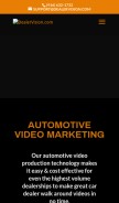 How dealervision.com looks like on a mobile device such as an iPhone.