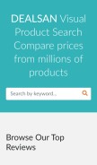 How dealsanimg.com looks like on a mobile device such as an iPhone.