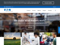 Desktop screenshot for eaton.com