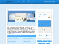 Desktop screenshot for plantillas-powerpoint.com