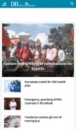 How deccanherald.com looks like on a mobile device such as an iPhone.