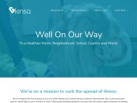Desktop screenshot for kinsahealth.com