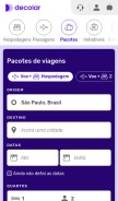 How decolar.com looks like on a mobile device such as an iPhone.