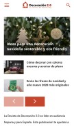 How decoracion2.com looks like on a mobile device such as an iPhone.