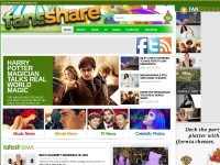 Desktop screenshot for fansshare.com