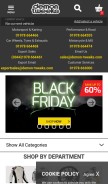 How demon-tweeks.com looks like on a mobile device such as an iPhone.