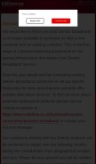 How demon.net looks like on a mobile device such as an iPhone.