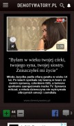 How demotywatoryfb.pl looks like on a mobile device such as an iPhone.