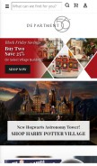 How department56.com looks like on a mobile device such as an iPhone.