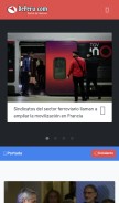 How deperu.com looks like on a mobile device such as an iPhone.