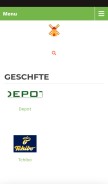 How deprospekte.com looks like on a mobile device such as an iPhone.