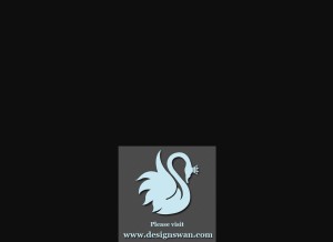 How designswan.com looks like on a tablet such as an iPad.