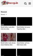How desipussy.in looks like on a mobile device such as an iPhone.