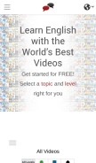 How devenglishcentral.com looks like on a mobile device such as an iPhone.