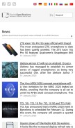 How devicespecifications.com looks like on a mobile device such as an iPhone.