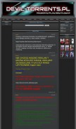 How devil-torrents.pl looks like on a mobile device such as an iPhone.