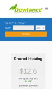 How dewlance.com looks like on a mobile device such as an iPhone.