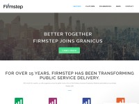 Desktop screenshot for firmstep.com