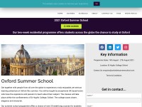 Desktop screenshot for oxfordintsummerschool.com