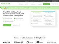 Desktop screenshot for onetrust.com
