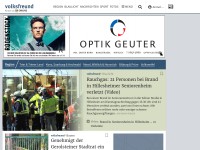 Desktop screenshot for volksfreund.de