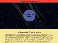 Desktop screenshot for slitherio-online.com