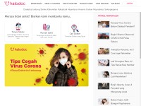 Desktop screenshot for halodoc.com