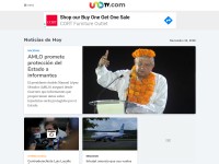 Desktop screenshot for unotv.mx