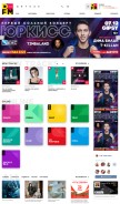 How dfm.ru looks like on a mobile device such as an iPhone.