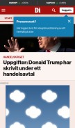 How di.se looks like on a mobile device such as an iPhone.