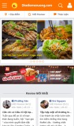 How diadiemanuong.com looks like on a mobile device such as an iPhone.