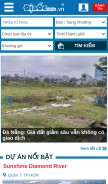 How diaoconline.vn looks like on a mobile device such as an iPhone.